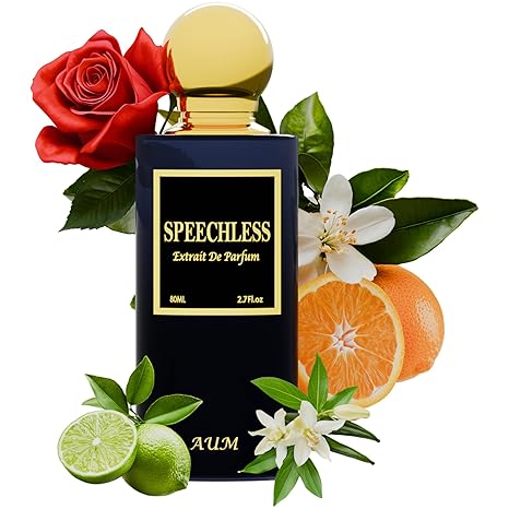 AUM Speechless – Luxury Unisex Extrait de Parfum 80ml | Citrus, Jasmine & Sandalwood Niche Fragrance | Long-Lasting Elegant Scent for Spring & Summer